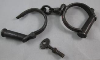 Handcuffs and key