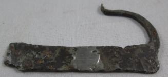 Iron tool excavated at Fort Haldimand