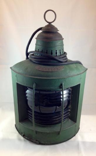 Ship's starboard lantern