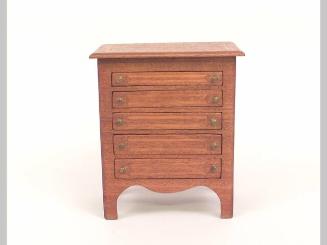 Miniature chest of drawers