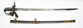 Infantry officer's sword and scabbard
