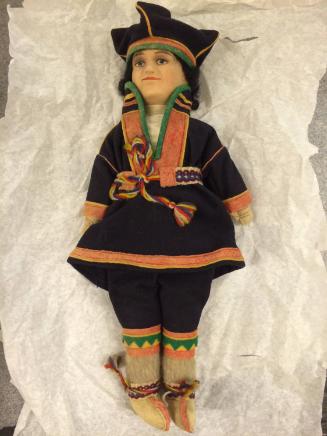 Doll in Turkish costume, male