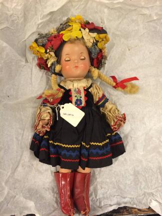 Doll: Slavic girl figure