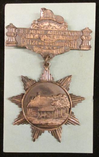 Badge: Veteran Fireman's Assn., N.Y.C...Oct. 16, 1889