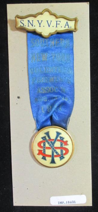 Badge: S.N.Y.V.F.A., Aug 1911