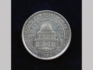 Opening of the 1893 Chicago World's Columbian Exposition Souvenir Medal