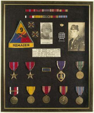 Medals and ribbons awarded to Biagio Vitagliano (1916–2005)
