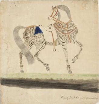 Calligraphic Horse