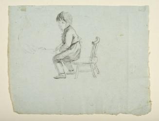 Small Boy Sitting Down, from the Economical School Series