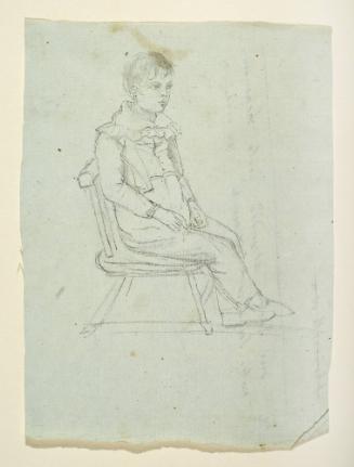 Seated Boy, from the Economical School Series