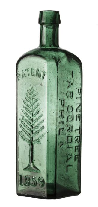 Medicine bottle, "L.Q.C. Wishart's Pine Tar Cordial"