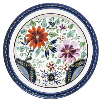 Gaudy Dutch plate