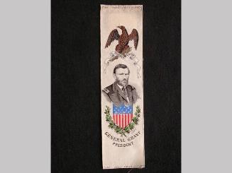 Ulysses S. Grant Presidential Campaign Ribbon