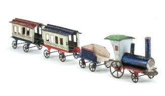 Centennial toy train