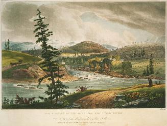 The Junction of the Sacandaga and Hudson Rivers, No. 2 of "The Hudson River Portfolio"