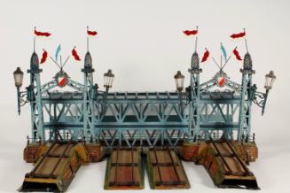 Truss bridge with approaches