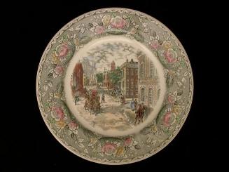 Wall Street, Old New York plate