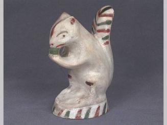 Chalkware (squirrel with nut)