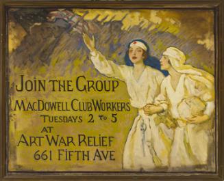 MacDowell Club Workers sign