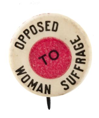 Opposed to Woman Suffrage