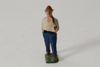 Farmer with rifle