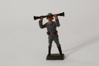 Soldier with periscope