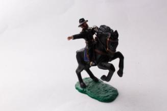 Union Civil War General Ulysses S. Grant mounted