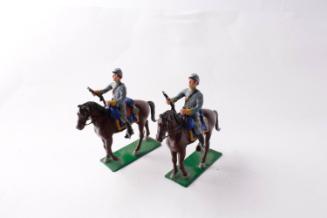 Confederate Civil War  soldier mounted