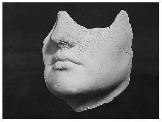 Life mask of Mrs. George Osgood Holyoke (Jane Wildes Blake, 1839–1910)