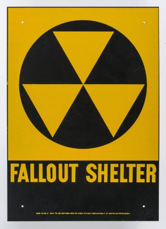 Fallout Shelter sign FS No. 2