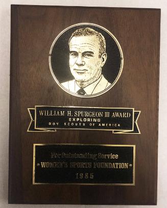 William H Spurgeon III Award to Women's Sports Foundation