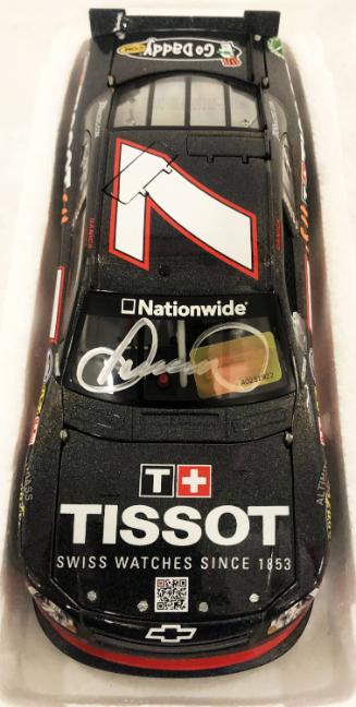 Scale stock car autographed by Danica Patrick