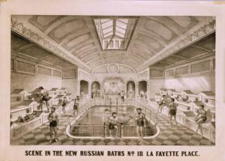 Scene in the New Russian Baths, No. 18 La Fayette Place
