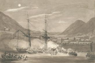 Attack on the American Privateer "General Armstrong" at Fayal (Faial), Azores, Portugal