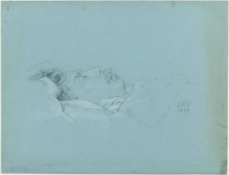 Portrait of Thomas Couture (1815-1879) on His Deathbed
