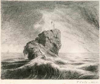 Shipwreck Scene (Allegory of Fortune/Hope), Folio 11 in the John Ludlow Morton Album