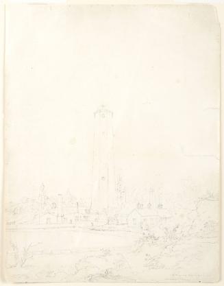 Study for "Youle's Shot Tower," New York City