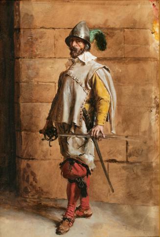 The Cavalier, Self-Portrait in Period Costume