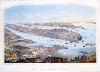 Panorama of Manhattan Island, City of New York and Environs