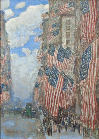 The Fourth of July, 1916 (The Greatest Display of the American Flag Ever Seen in New York, Climax of the Preparedness Parade in May)
