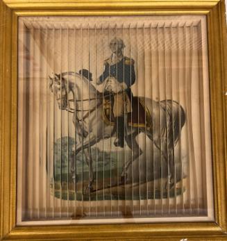 framed print: triple portrait of Washington,McKinley & Scott