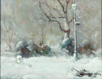 Winter Snowstorm, Madison Square, NY
