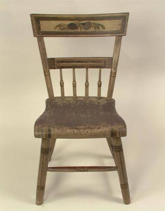 Side chair (one of a set of nine)