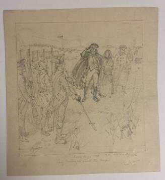 Valley Forge, 1778 (Lady Washington Visits the Camp)