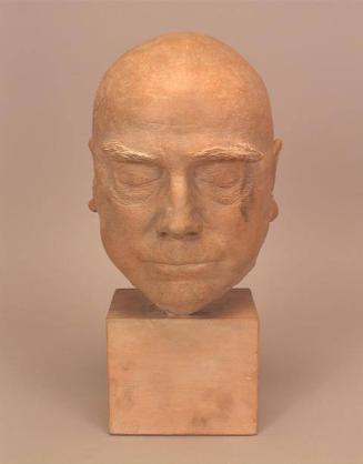 Death mask of Dr. John F. Erdmann (1864–1954)