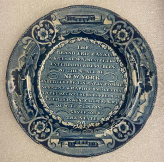 Erie Canal plate