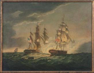 Running Action Between the U.S. Frigate President and H.M.S. Endymion