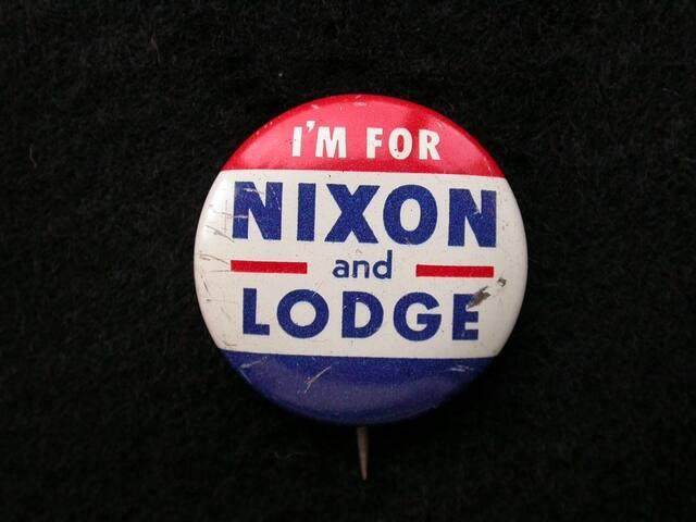I'm for Nixon and Lodge