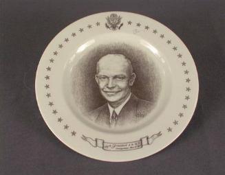 Plate: 34th President of the U.S.