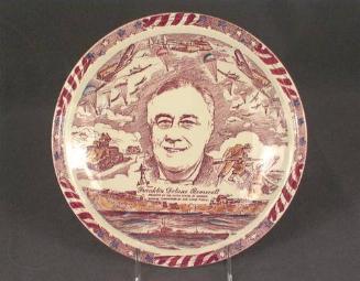 Franklin D. Roosevelt (1882–1945) plate